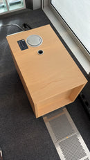 Technik-Anschlussbox Ahorn furniert, 52 × 33 × 41 cm