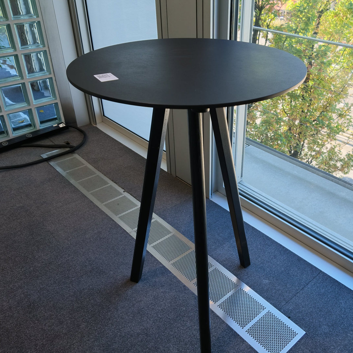 HAY CPH 20 Stehtisch rund, Schwarz, Ø 70 × H 105 cm