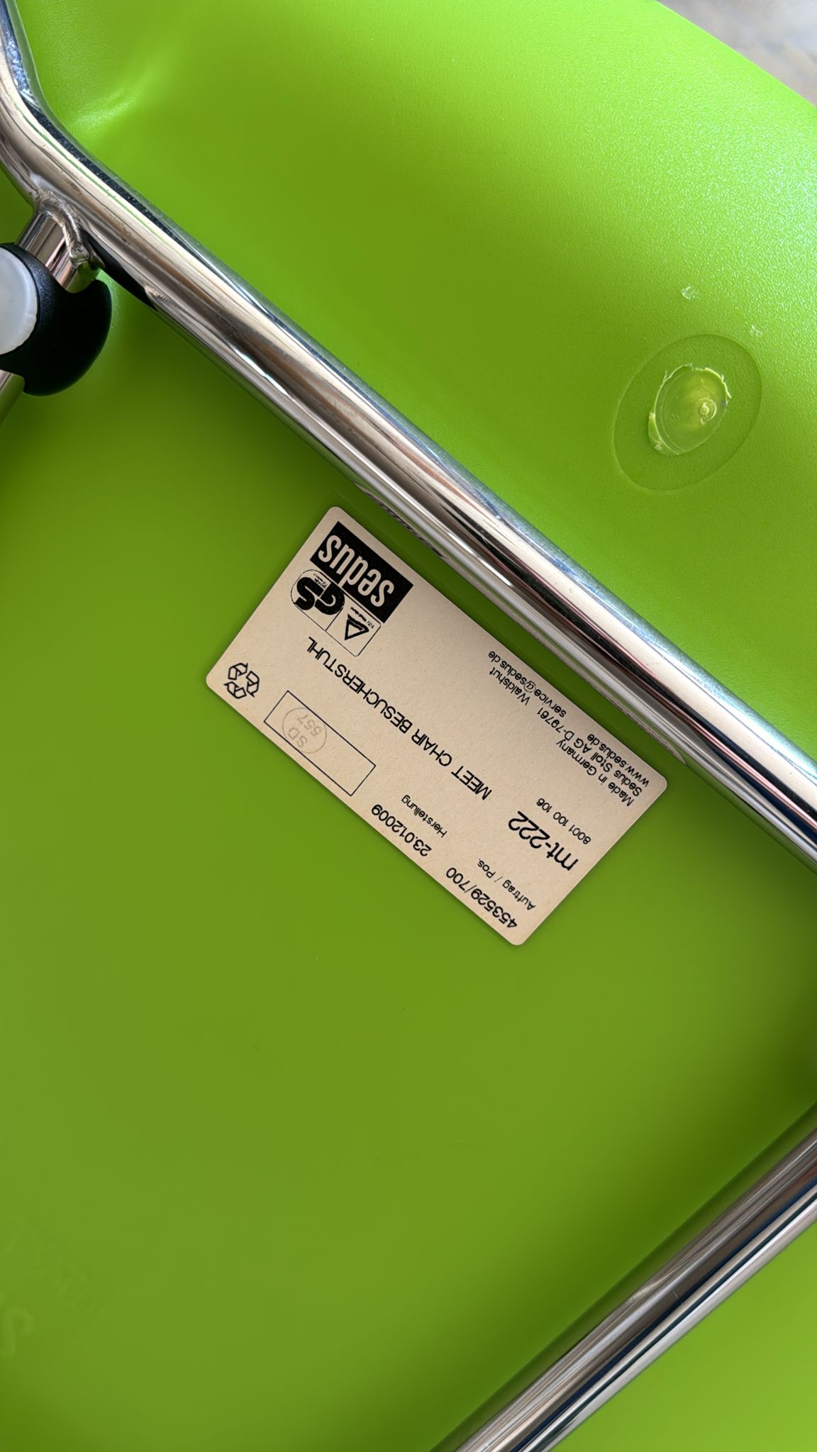 Sedus Meet Chair Besucherstühle grün