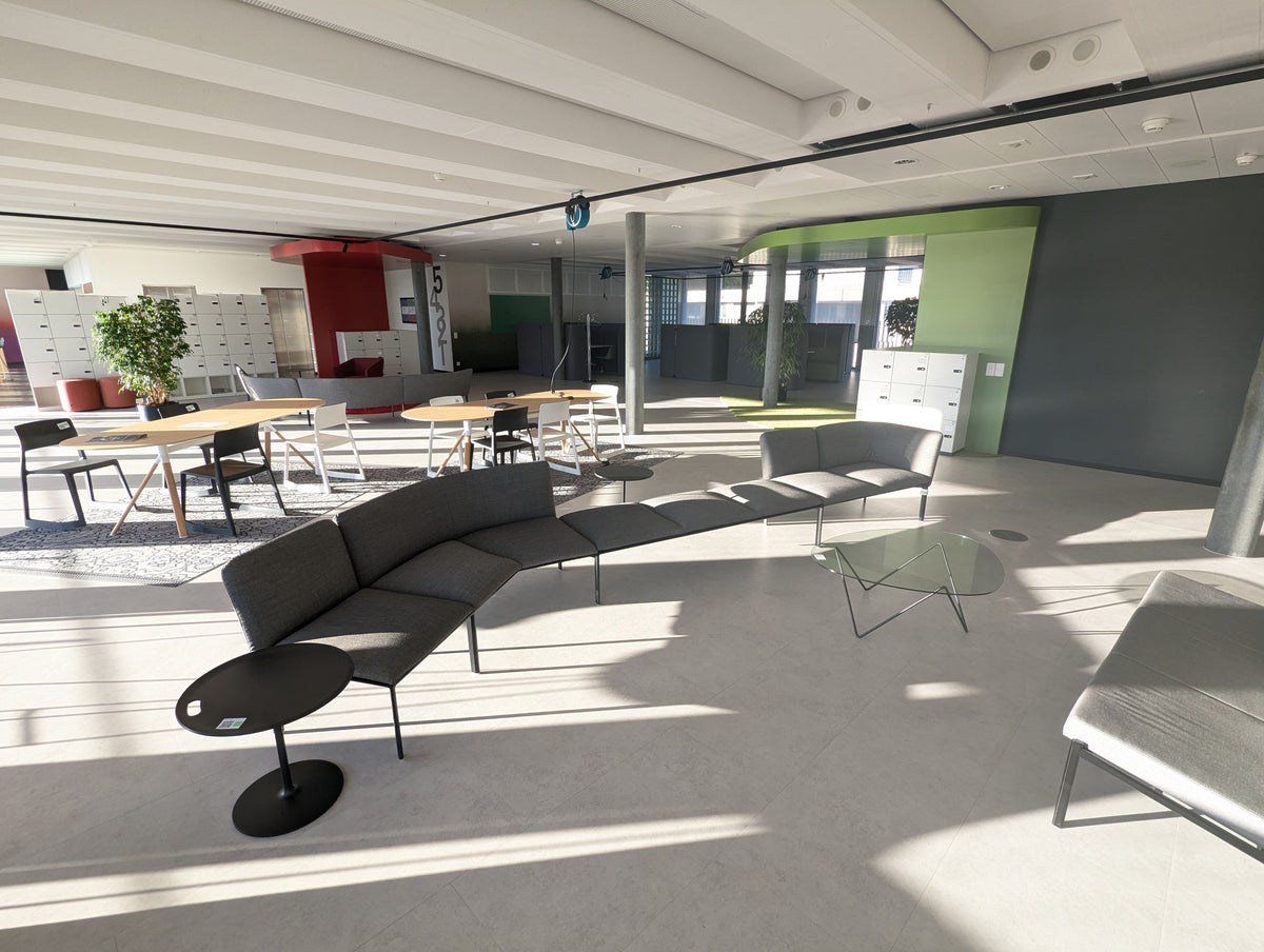 Lapalma ADD Modulsofa S Form, Stoff Grau