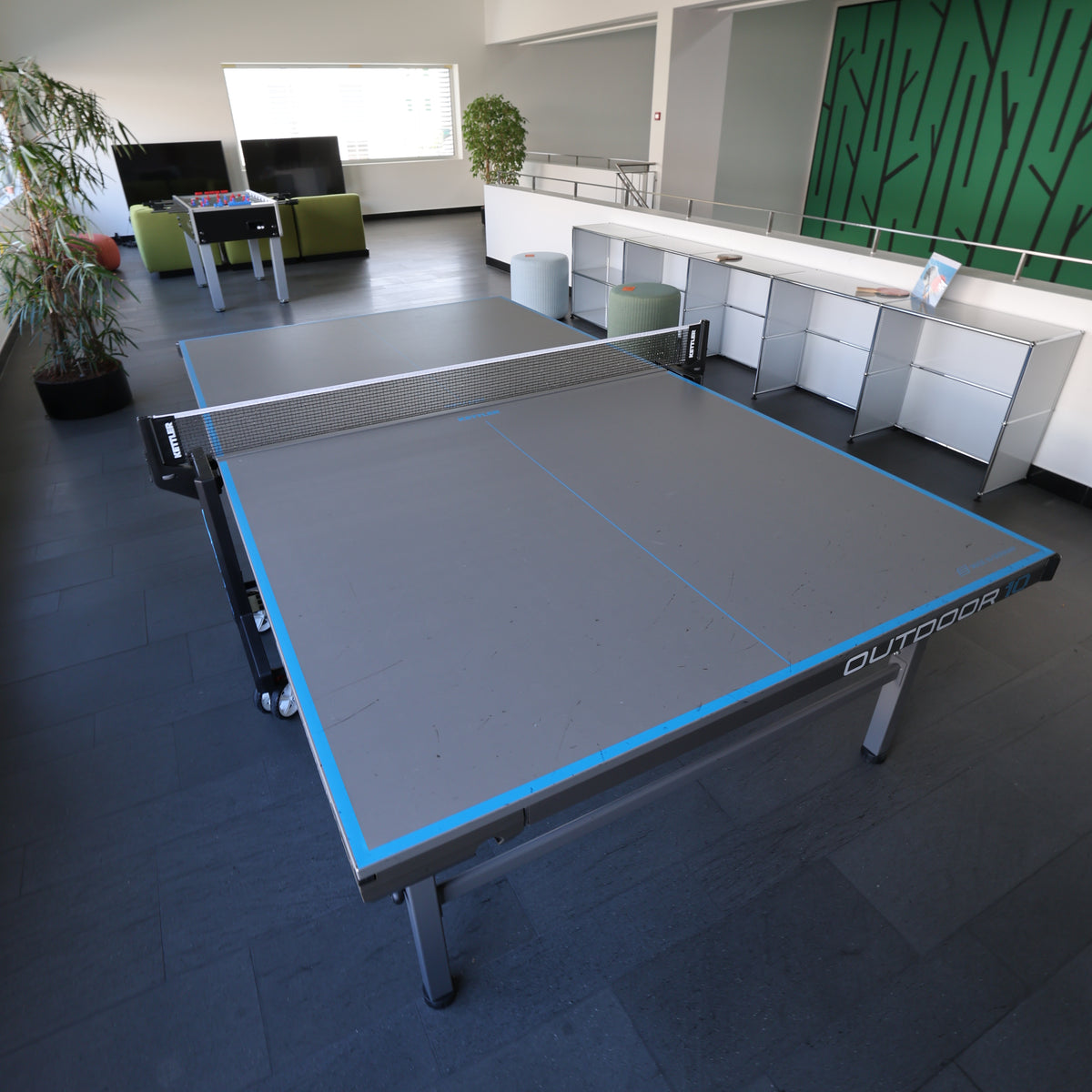 Tischtennistisch klappbar auf Rollen, 274 × 152 cm