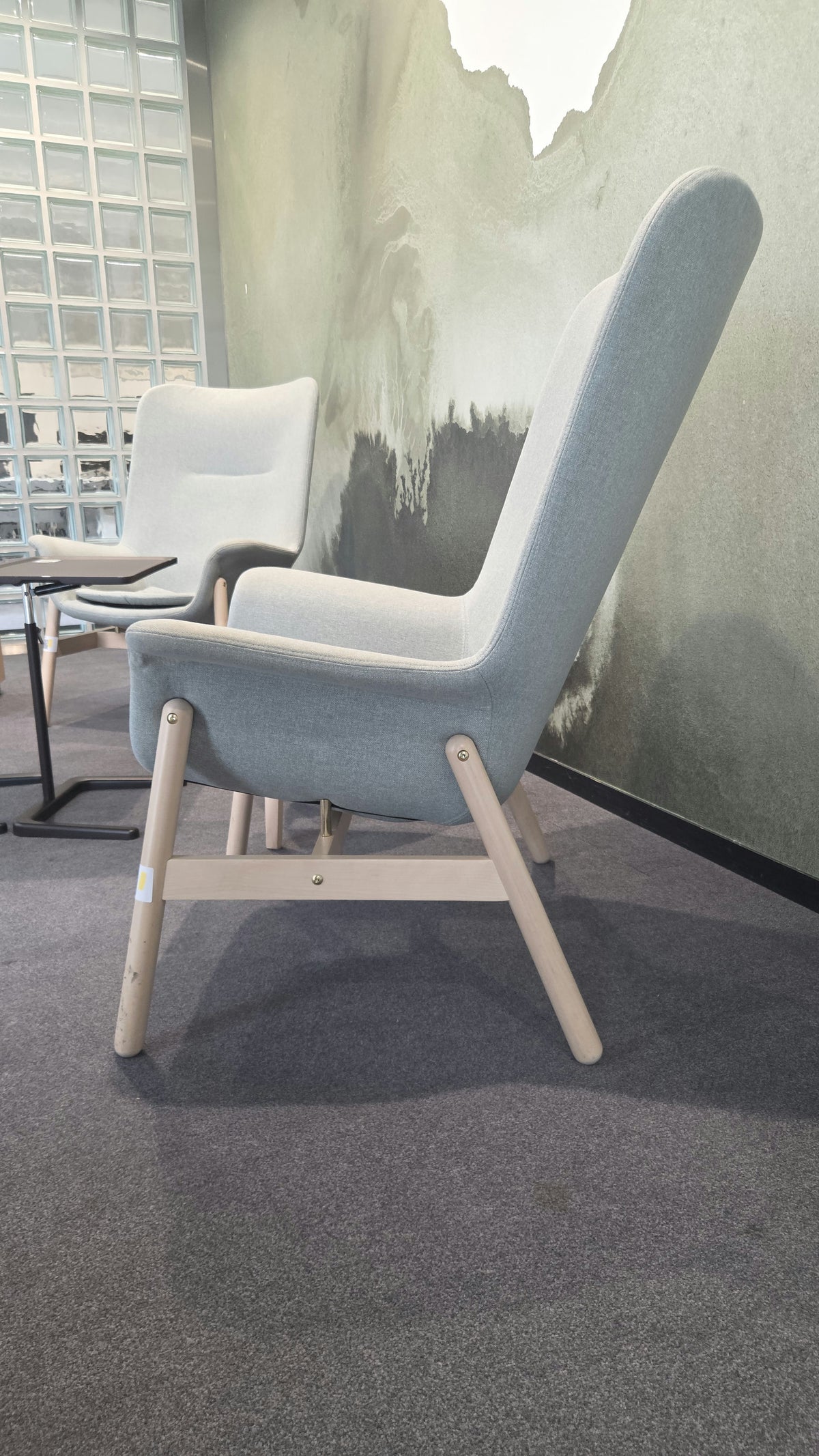 IKEA Vedbo Sessel mit hoher Rückenlehne, Grün