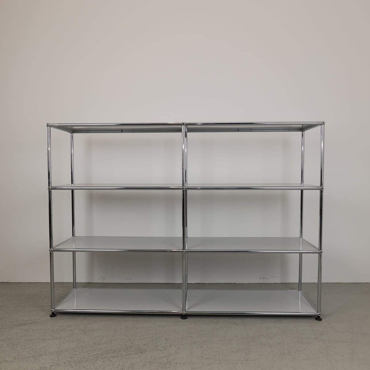 USM Haller Sideboard Lichtgrau 2x3, 50cm tief #1581 – Büroauflösung.ch