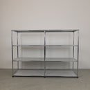 USM Haller Sideboard Lichtgrau 2x3, 50cm tief #1581
