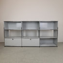 USM Haller Sideboard Lichtgrau 3x3, 35cm tief #1583