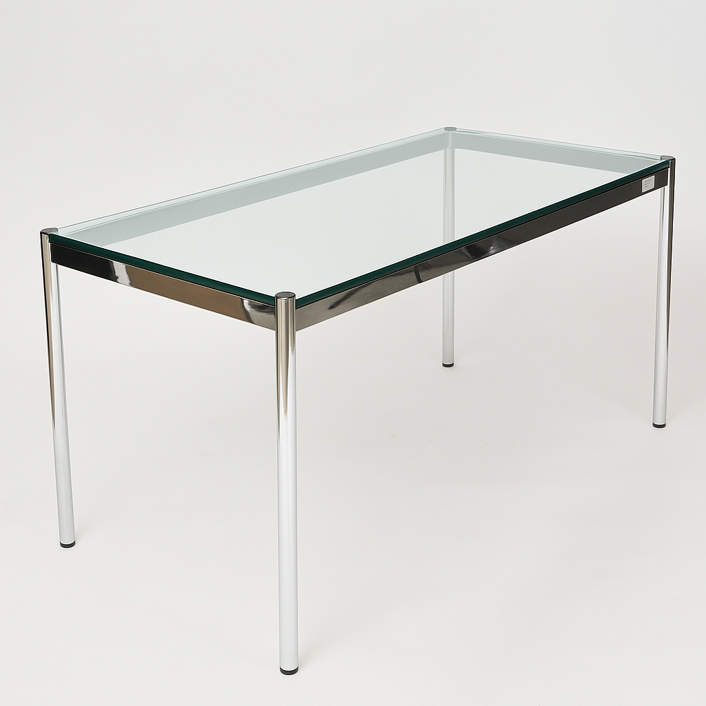 USM Haller Tisch Glas, transparent