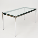 USM Haller Tisch Glas, transparent