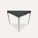 USM Haller Tisch dreieckig Linoleum, Charcoal
