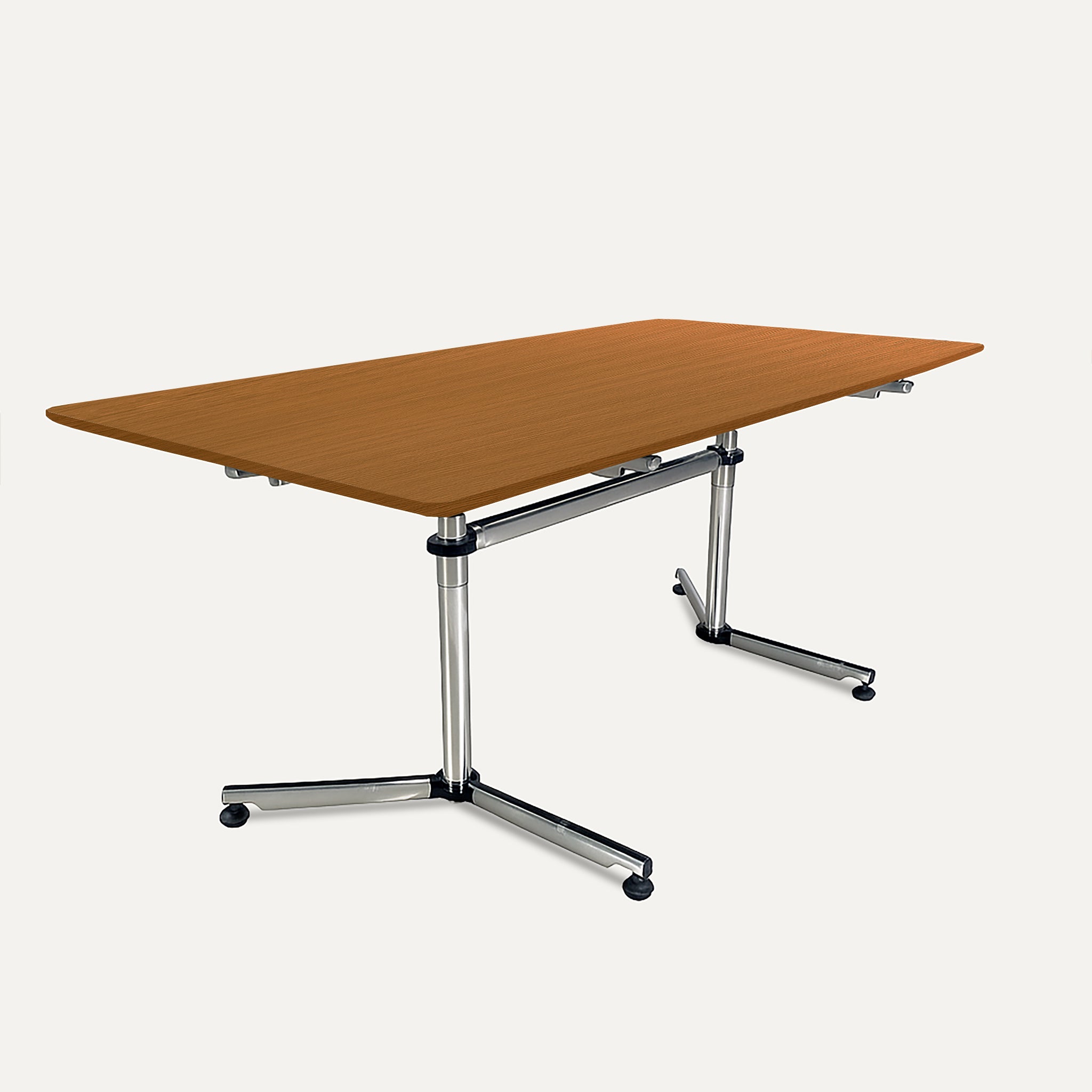 USM Kitos E2 elektrisch höhenverstellbar Eiche furniert, geölt, braun