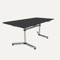 USM Kitos E2 elektrisch höhenverstellbar Fenix Nero Ingo