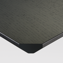 USM Kitos Tisch Eiche furniert lackiert, schwarz