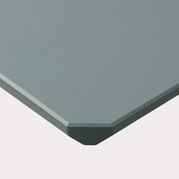 USM Kitos Tisch Linoleum, Ash