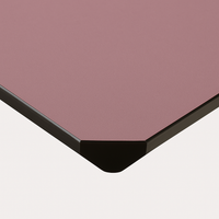 USM Kitos Tisch Linoleum, Mauve