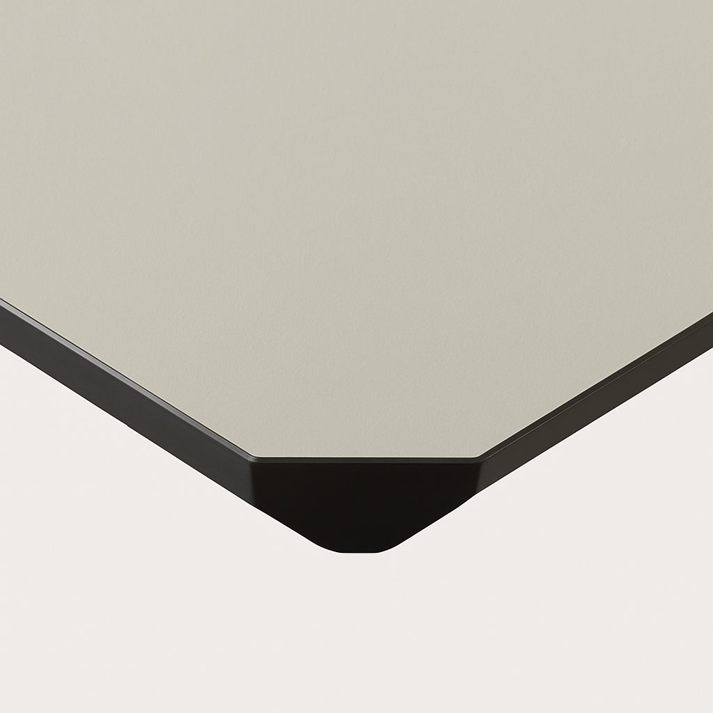 USM Kitos Tisch Linoleum, Pebble