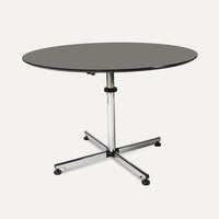 USM Kitos Tisch rund Fenix Grigio Londra