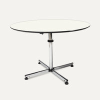 USM Kitos Tisch rund Fenix, Bianco Kos
