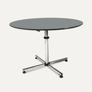 USM Kitos Tisch rund Linoleum, Ash