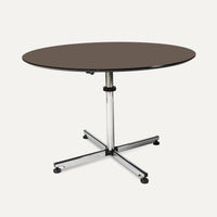 USM Kitos Tisch rund Linoleum, Mauve