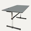USM Kitos Tisch Linoleum, Ash