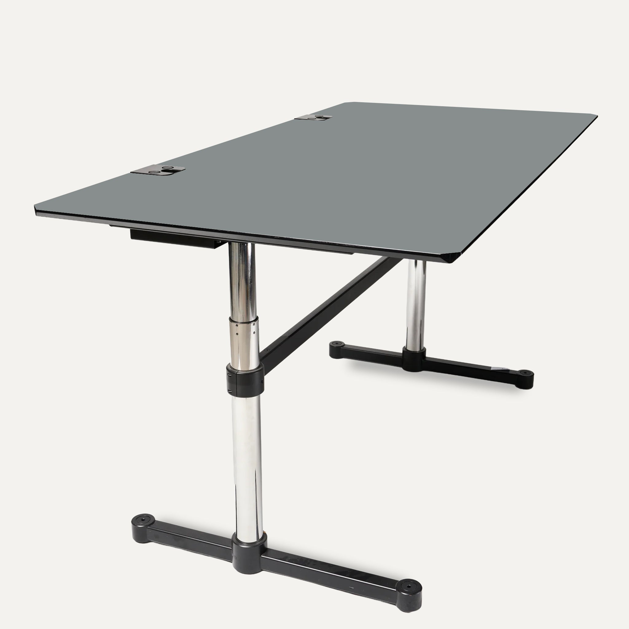 USM Kitos Tisch Linoleum, Ash