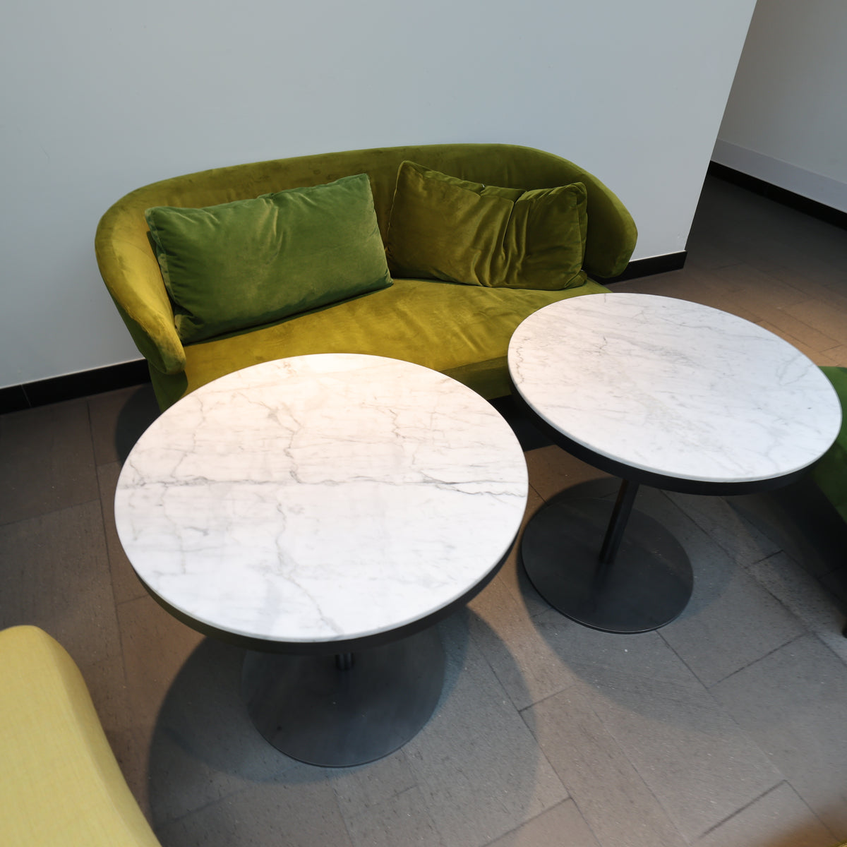 Sofa, Stoff Grün