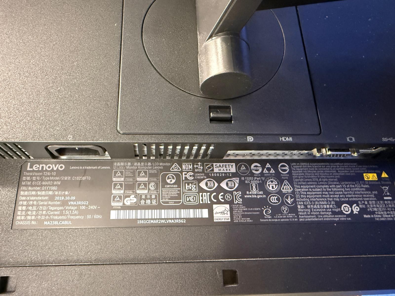 Lenovo ThinkVision Monitor