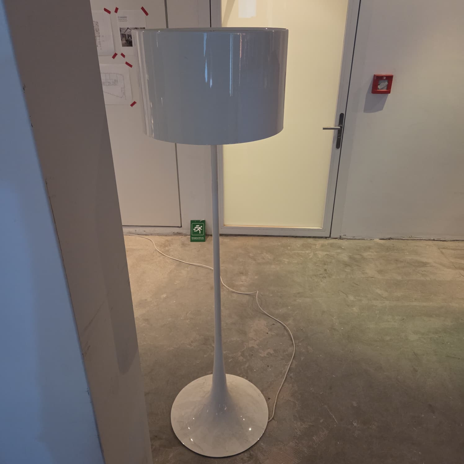 Designer Stehlampe Flos Spun light F (weiss)