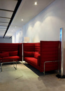 Vitra Alcove 3er Sofa Rot