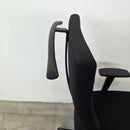 Züco Cubo Drehsessel | Schweizer Design-Bürostuhl mit hoher Lehne Schwarz