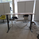 Lista Office LO Schreibtisch elektrisch höhenverstellbar – Schweizer Designklassiker Holz