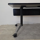 Werndl (Steelcase) FlipTop Klapptisch – Rollbar & Platzsparend – 140x70cm