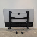 Werndl (Steelcase) FlipTop Klapptisch – Rollbar & Platzsparend – 140x70cm