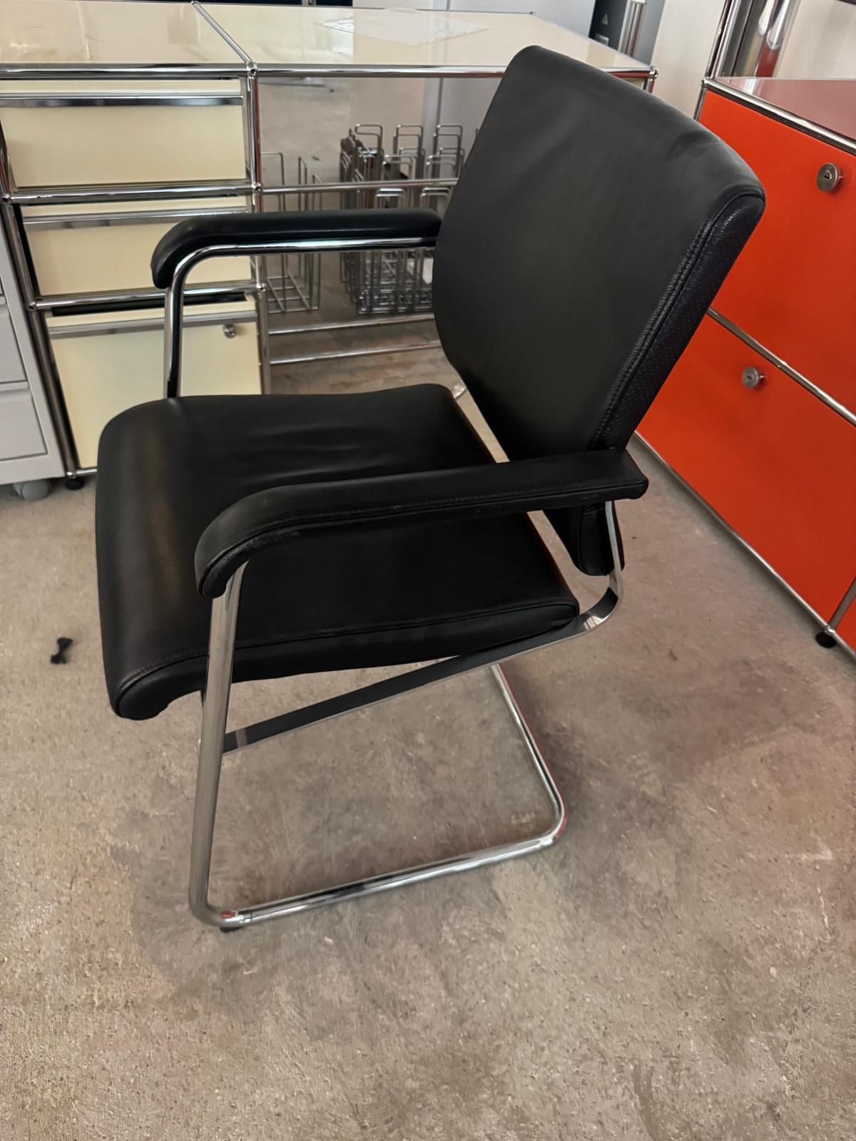 Freischwinger Wilkhahn Sito Leder 241/5