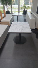 Sevil Peach Next Table, Marmor Grau, 90 × 70 × H 68 cm