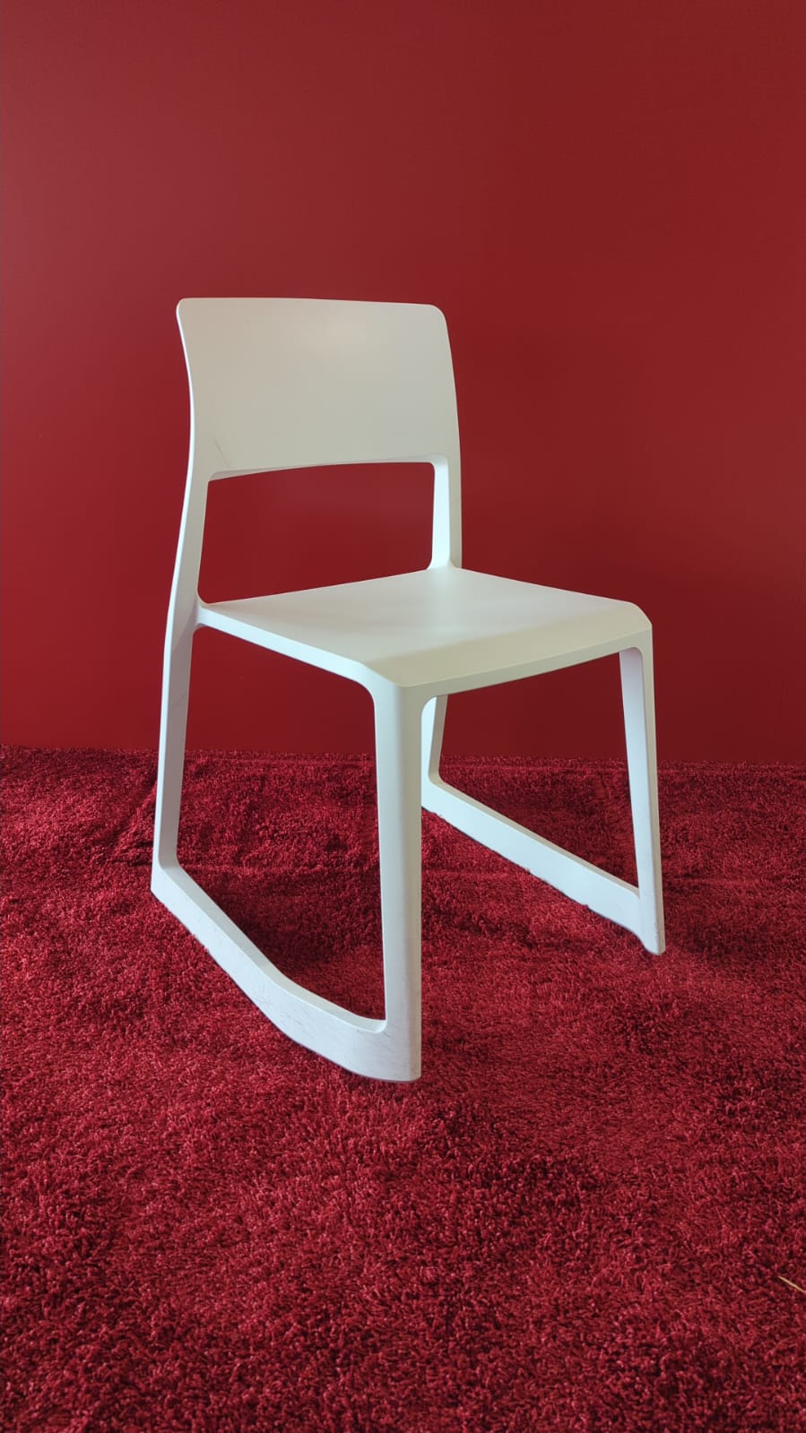 Vitra Tip Ton Stuhl, Weiss