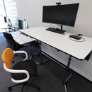 Elektrisch höhenverstellbarer USM Kitos Tisch 150x75cm