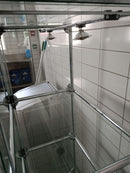 USM Haller Glasvitrine 1x4 offen