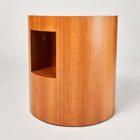 Holztisch rund mit Öffnung 58x60cm  B0736
