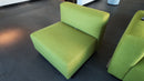 Walter Knoll Sitzelement (Mittelelement), Lemon Green, 80 × 80 cm