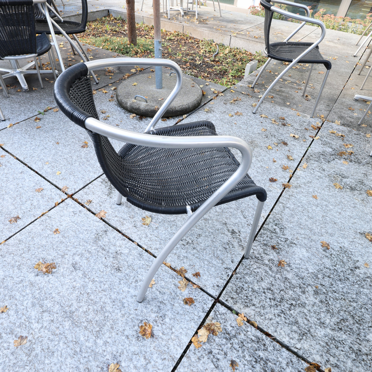 Indecasa Bistrotisch rund, Aluminium, Ø 94 cm