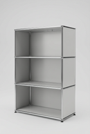 USM Haller Regal 1x3, ohne Fronten