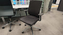 Vitra ID Soft Bürodrehstuhl, Stoff Schwarz/Grau
