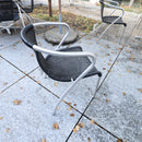 Steelmobil Outdoor-Stuhl, Aluminium / Schwarz