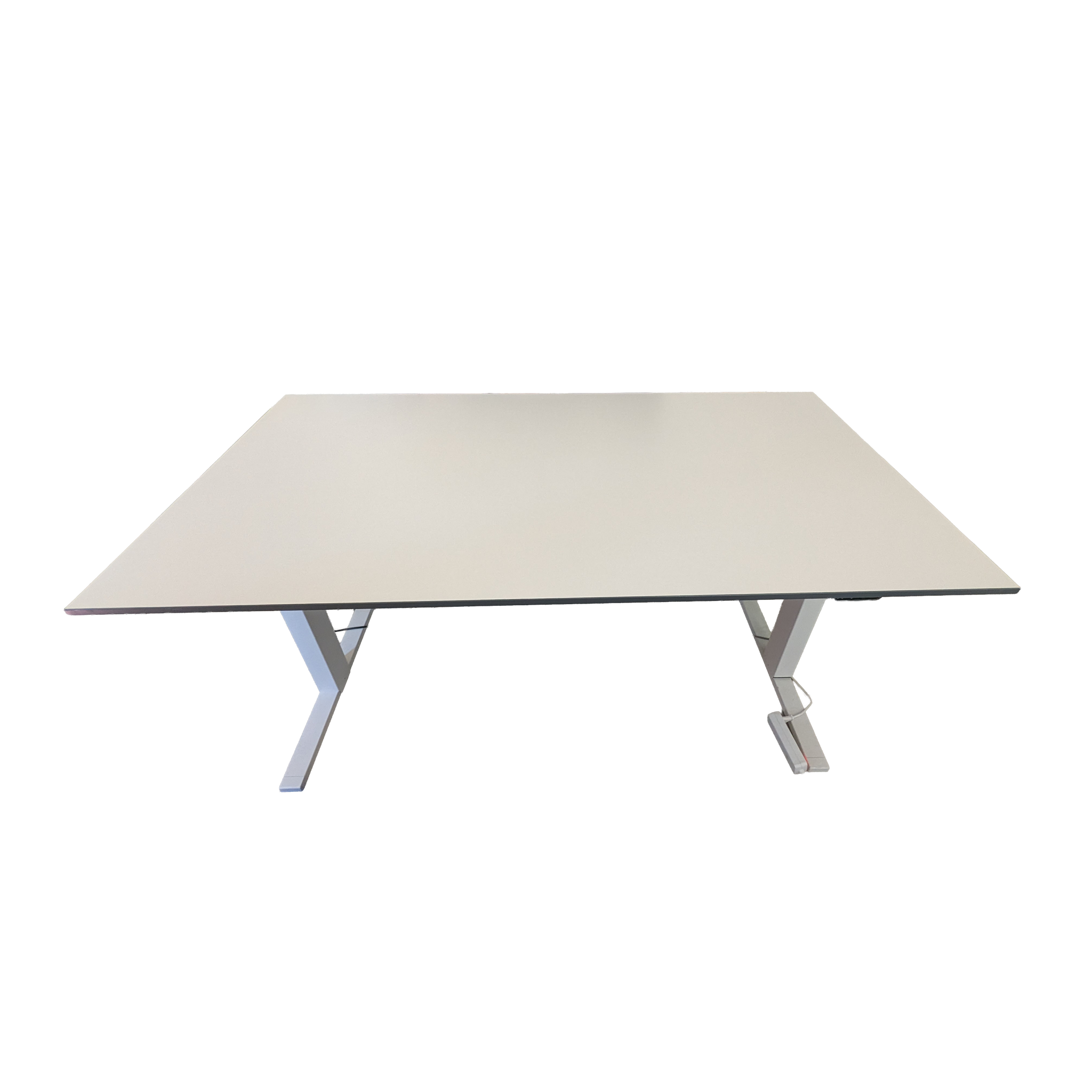 Lista Office LO Schreibtisch elektrisch höhenverstellbar – 160x90cm Weiss