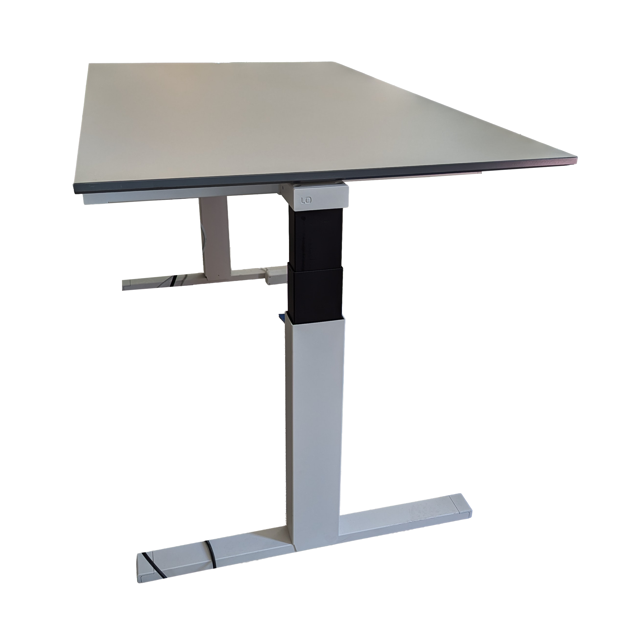 Lista Office LO Schreibtisch elektrisch höhenverstellbar – 160x90cm Weiss