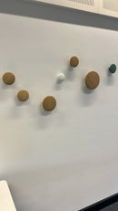 Garderobenhaken-Set «Dots», Wandhaken