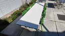Atelier Alinea Gartentisch, Stahl Weiss, 295 × 75 cm