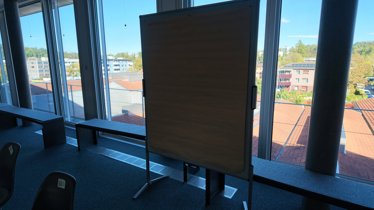 Flipchart mit 4-Bein-Gestell, Grau