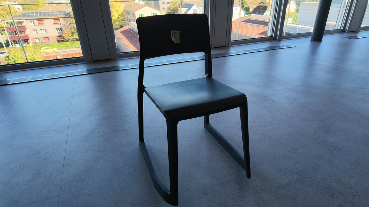 Vitra Tip Ton Stuhl, Schwarz