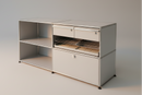 USM Sideboard 2x2 Lichtgrau